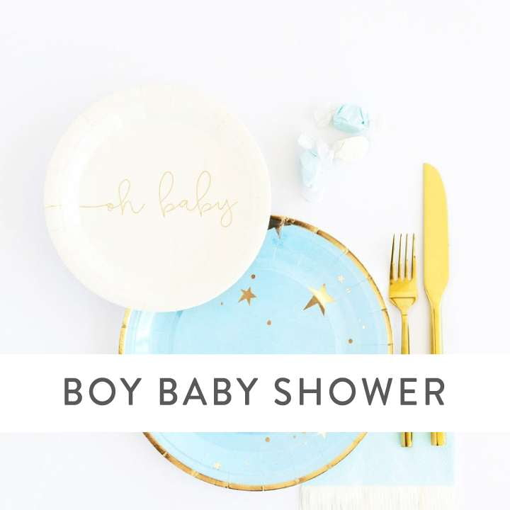 Boy Baby Shower Supplies and Decorations