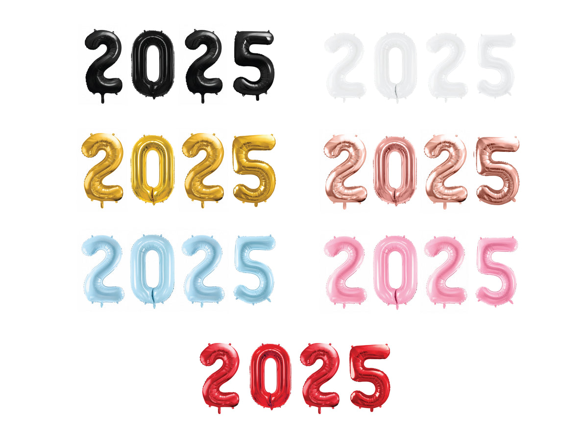 2025 Number Balloon Year 34" | The Party Darling