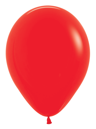 11" Latex Balloons Pack of 6 - Choose Your Color