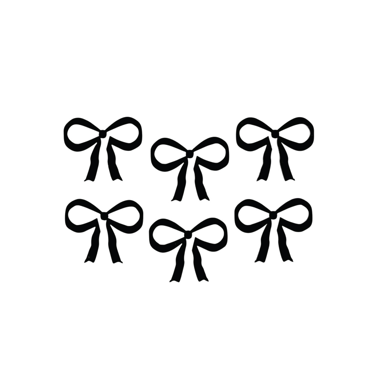 Small acrylic drink charms for parties