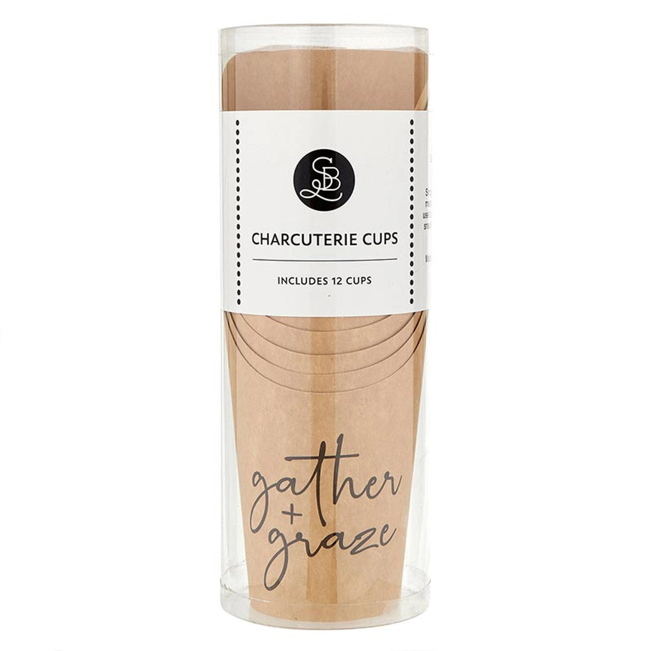 Gather and Graze disposable paper snack cups for entertaining