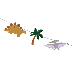 Dinosaur Happy Birthday Garland 9ft Cutouts