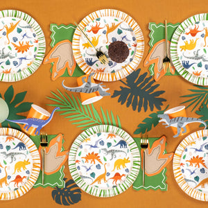 Dinosaur Party Table Setup