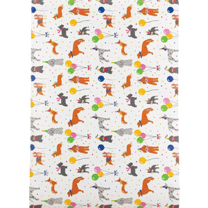 Dog Birthday Party Paper Table Runner 10ft | The Party Darling