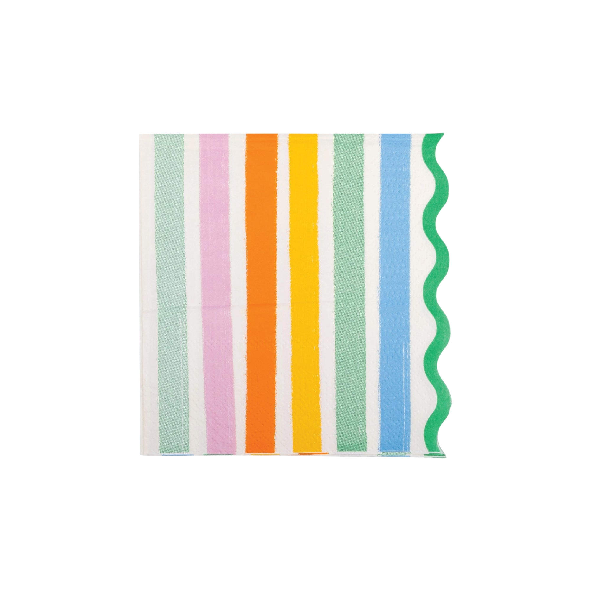 Fiesta Striped Dessert Napkins 24ct | The Party Darling