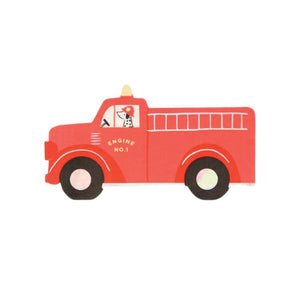 Fire Truck Lunch Napkins 16ct | The Party Darling