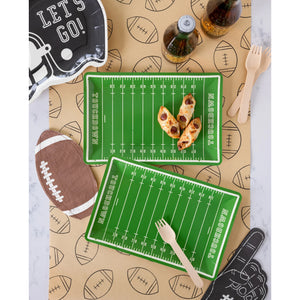 Football Kraft Table Runner 10ft Table Decor
