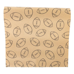 Football Kraft Table Runner 10ft | The Party Darling