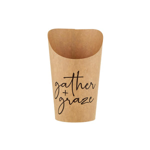 Single-serve charcuterie cups for parties and grazing tables