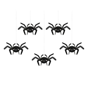 DIY Paper Spider Hanging Decorations 5ct | The Party Darling