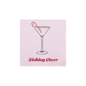 Holiday Cheer Christmas Dessert Napkins 20ct | The Party Darling