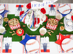 Baseball Party Dessert Plates 8ct | The Party Darling