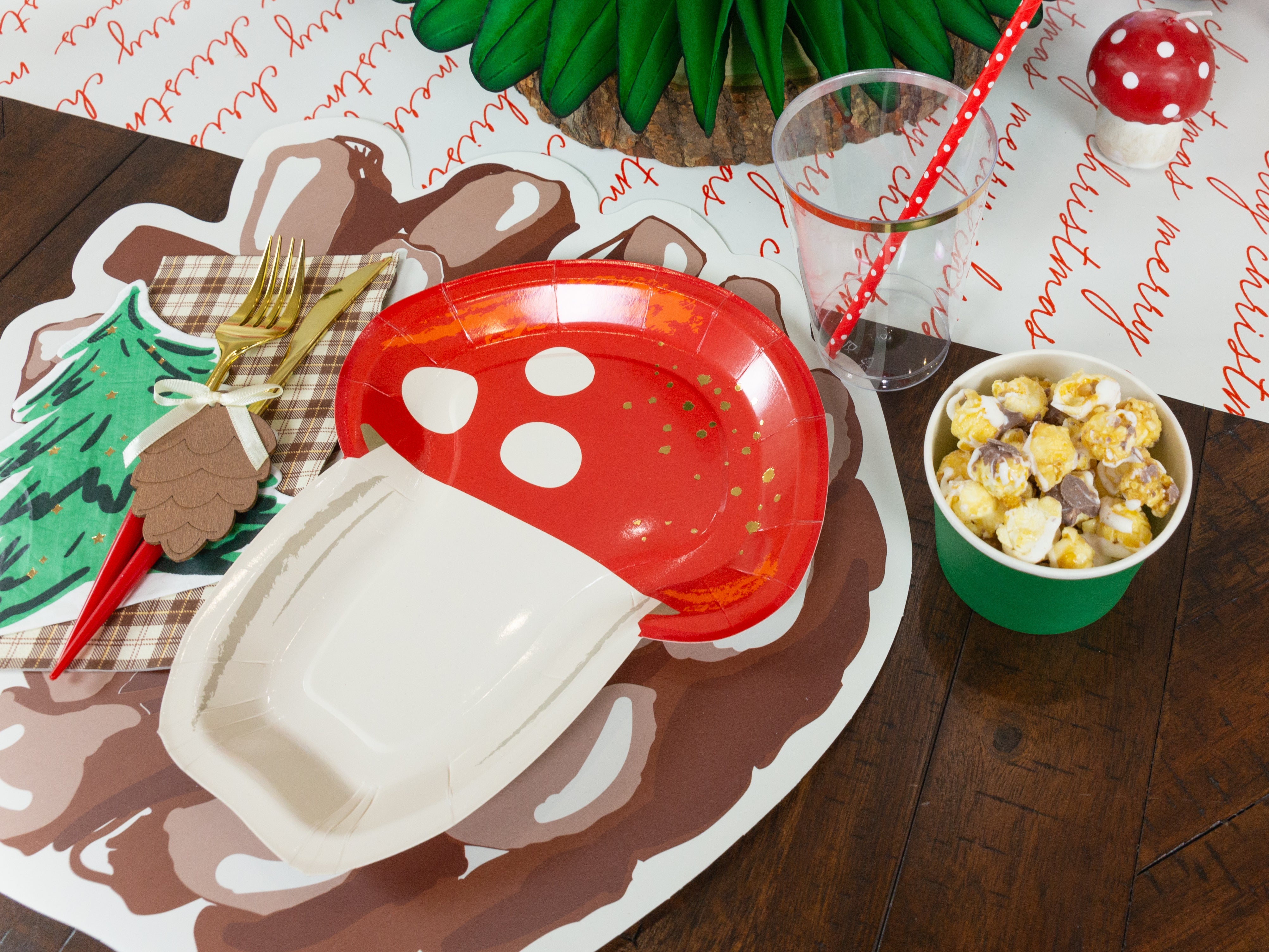 Red Polka Dot Paper Straws 10ct | The Party Darling