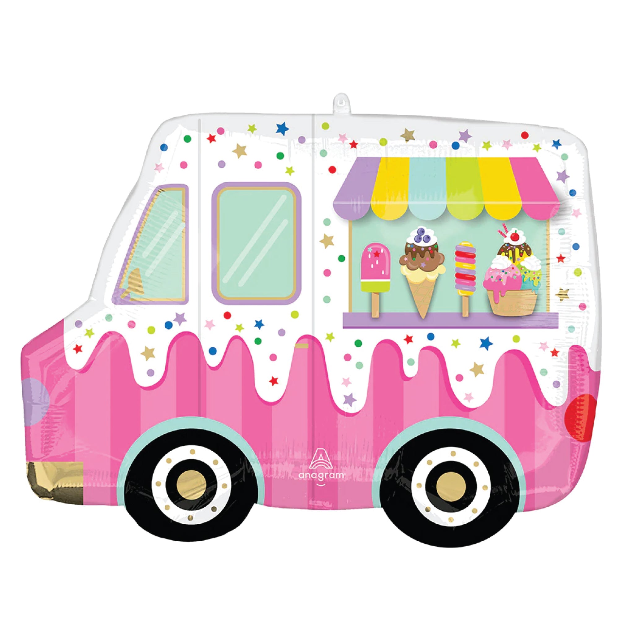 Ice Cream Truck Foil Balloon 26in | The Party Darling