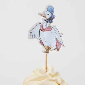 Jemima-Puddle-duck-cupcake-topper
