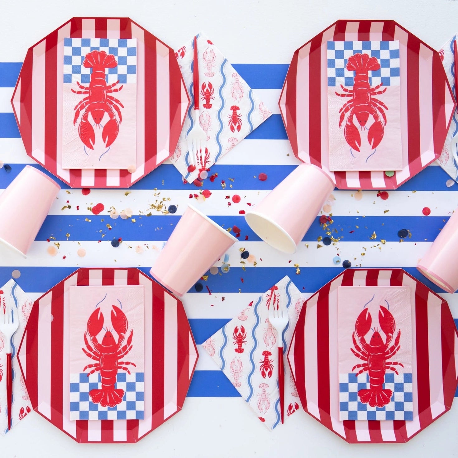 Seafood Lobster Party Tableware