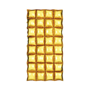 Metallic Gold Waffle Balloon Wall Panel | The Party Darling