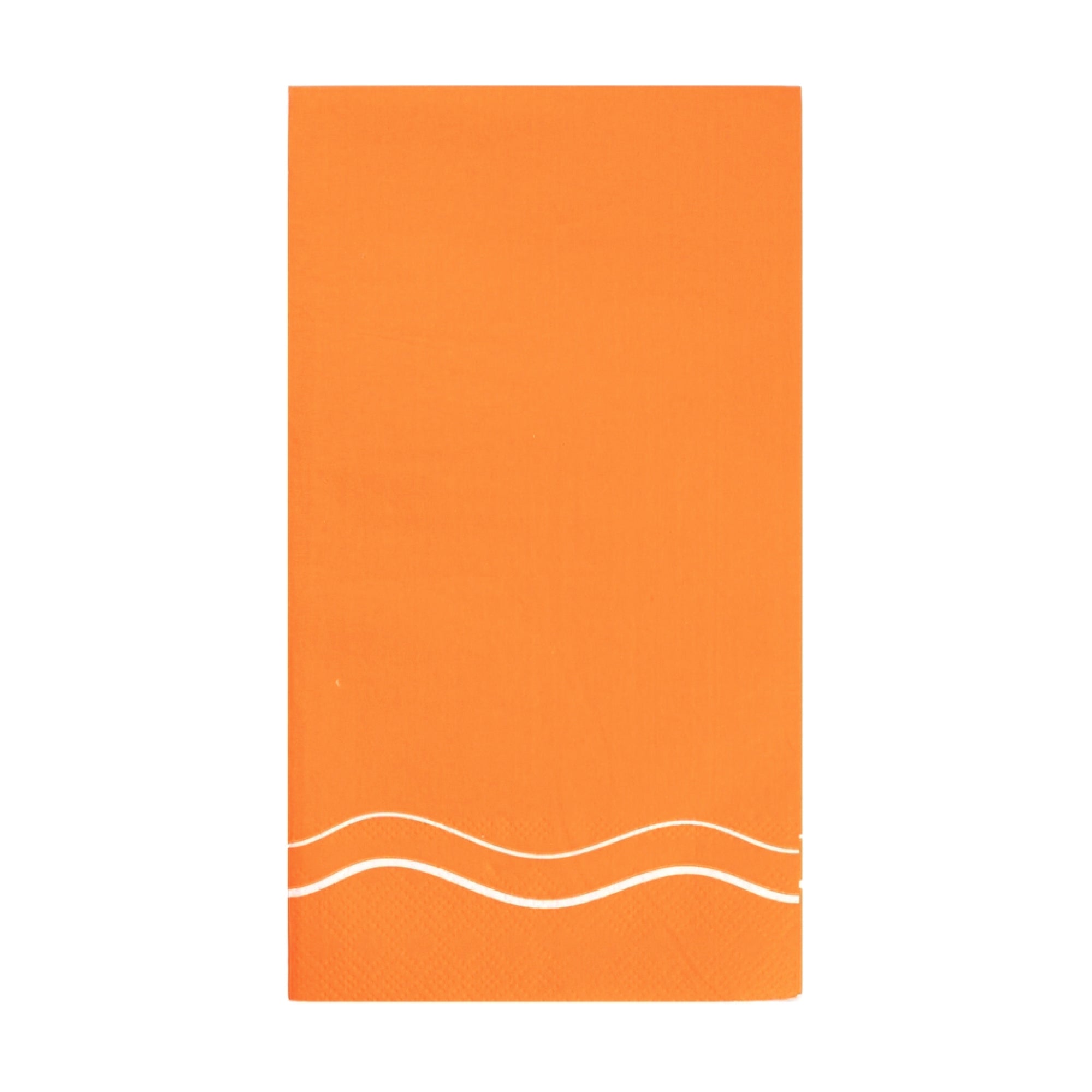 Orange-Color-Block-Guest-Towel