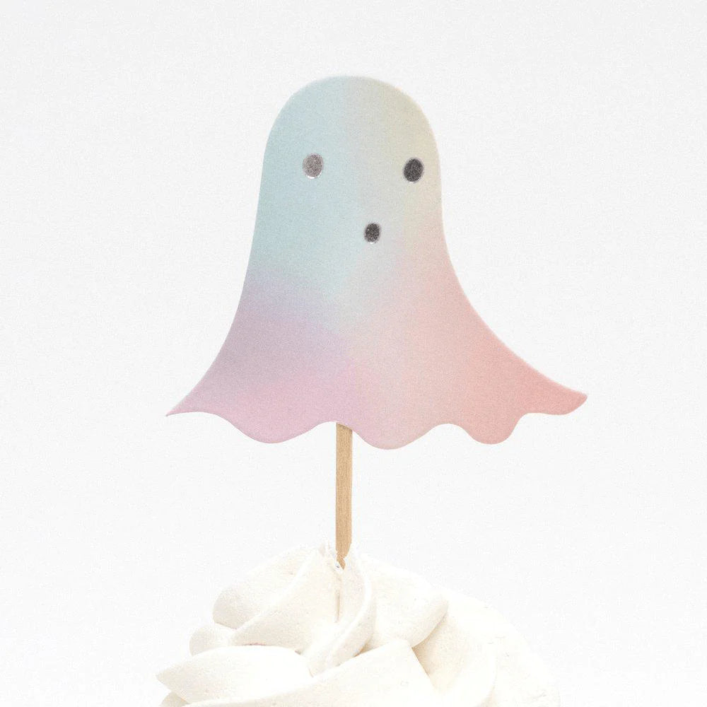 Pastel Halloween Cupcake Decorating Kit 24ct Ghost