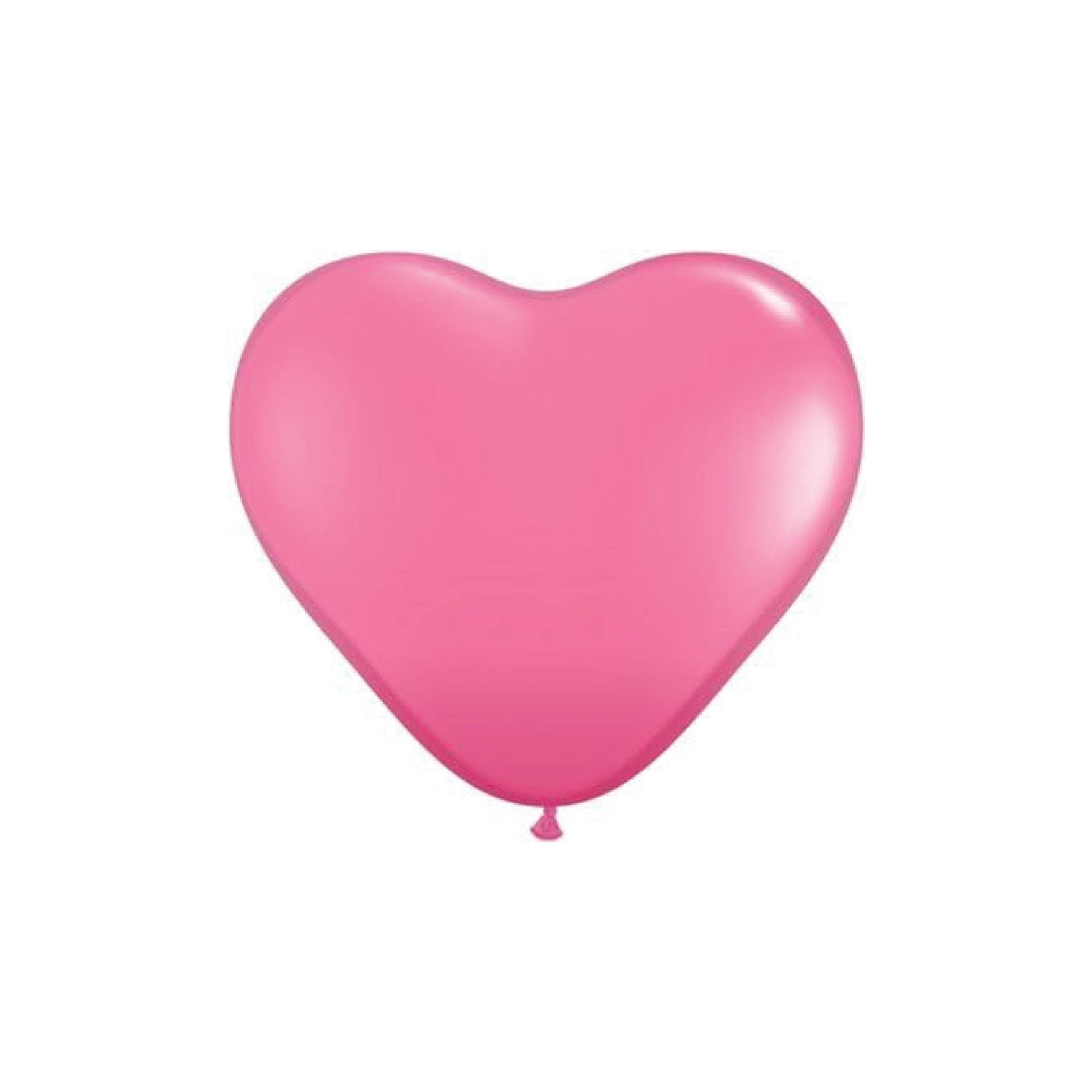 6in pink heart balloon for Valentine’s Day décor