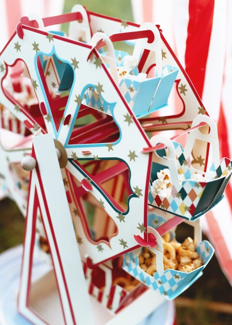 Ferris Wheel Treat Stand with snacks| The Party Darling