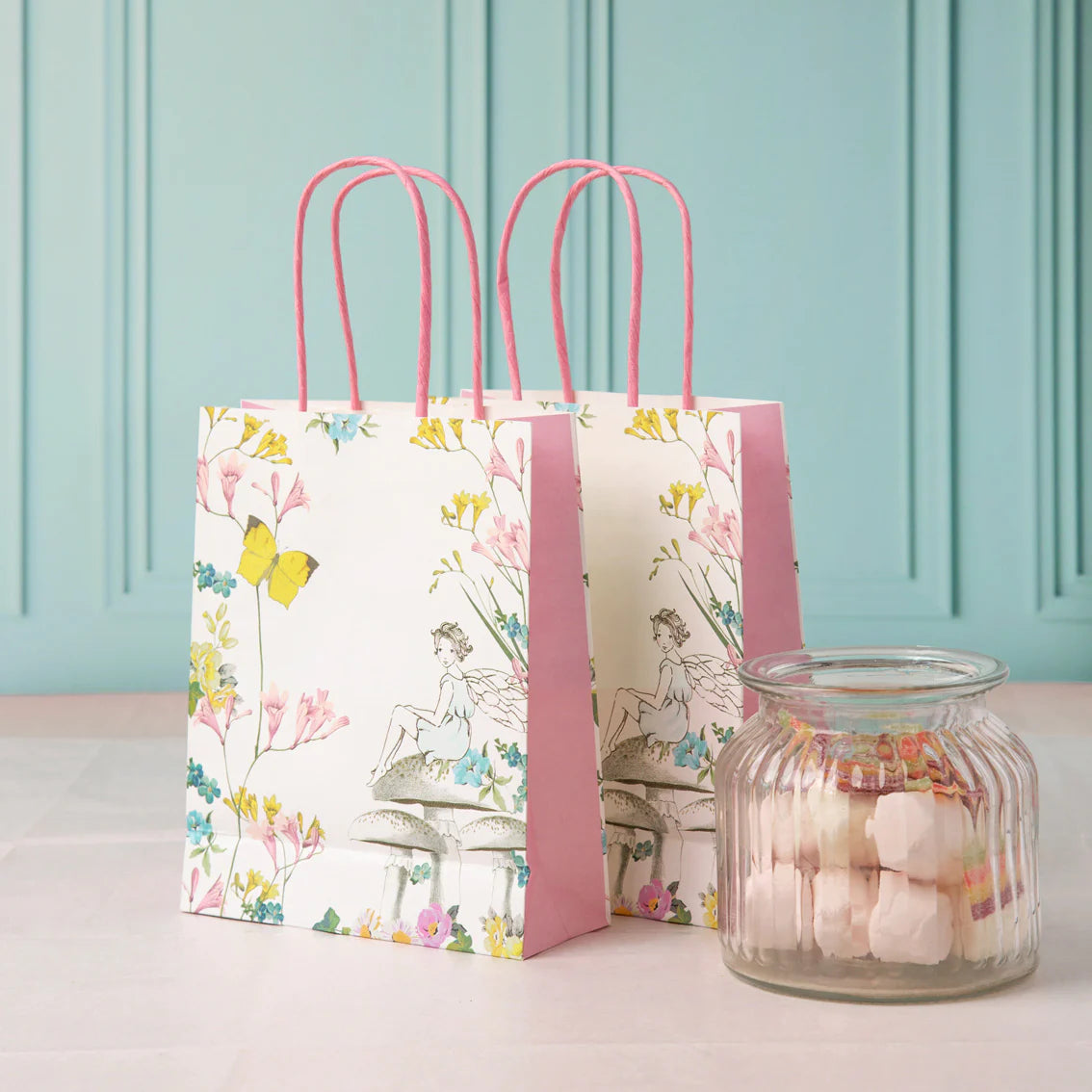 Floral Fairy Garden Treat Bags 8ct | The Party Darling