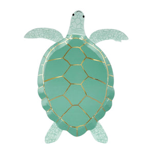 Sea Turtle Lunch Plates 8ct | The Party Darling