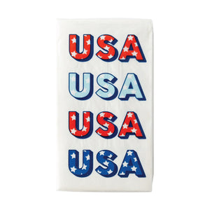 Patriotic USA Paper Guest Towels 24ct | The Party Darling