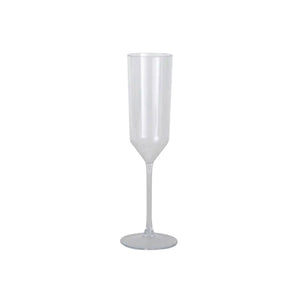 Clear Plastic Champagne Flutes 4ct | The Party Darlin