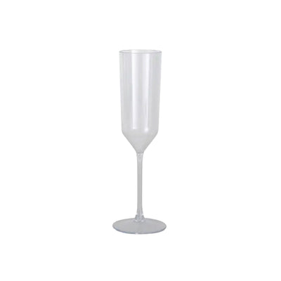 Clear Plastic Champagne Flutes 4ct