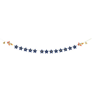 Vintage Airplane Happy Birthday Banner 8ft | The Party Darling