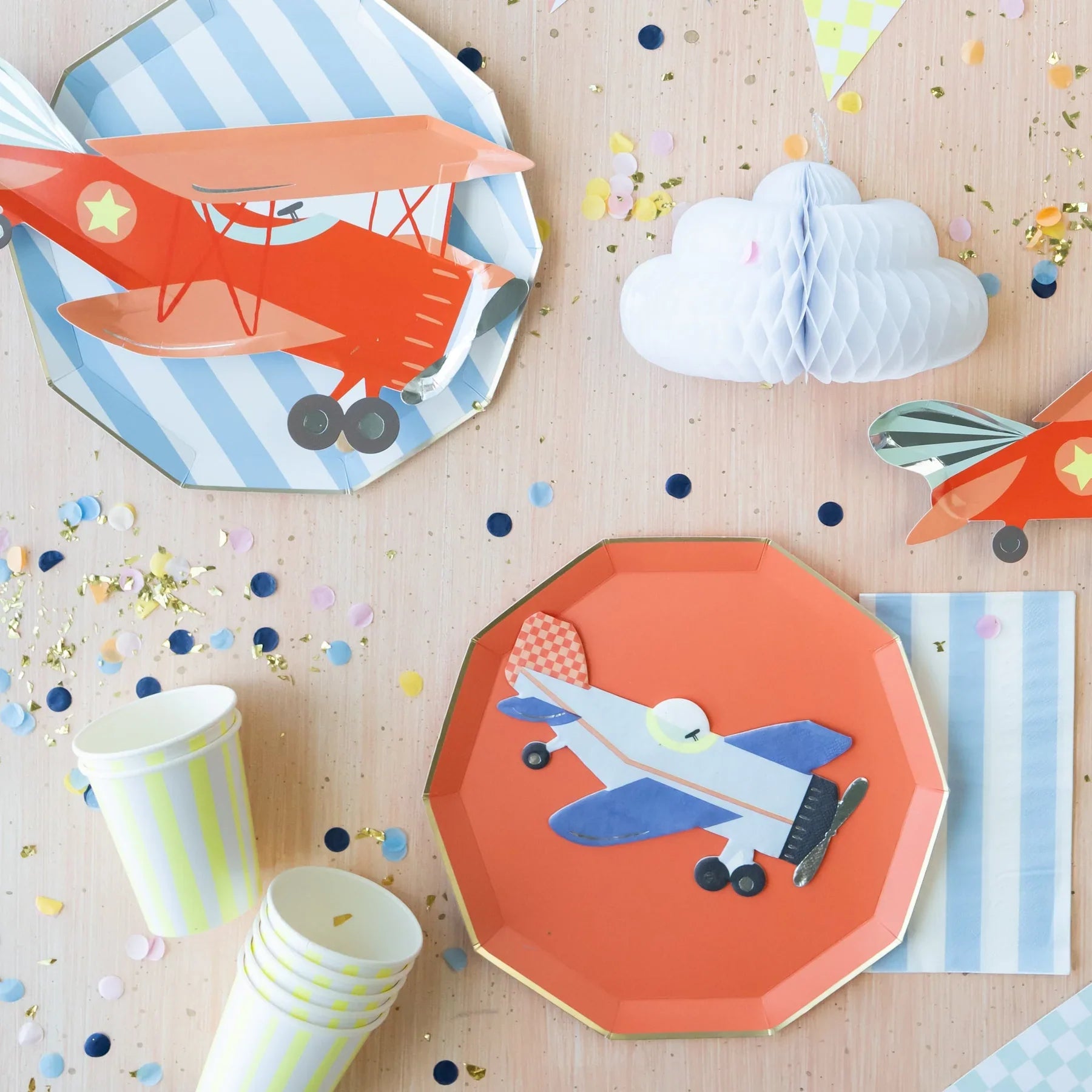 Airplane Party Supplies by Bonjour Fete