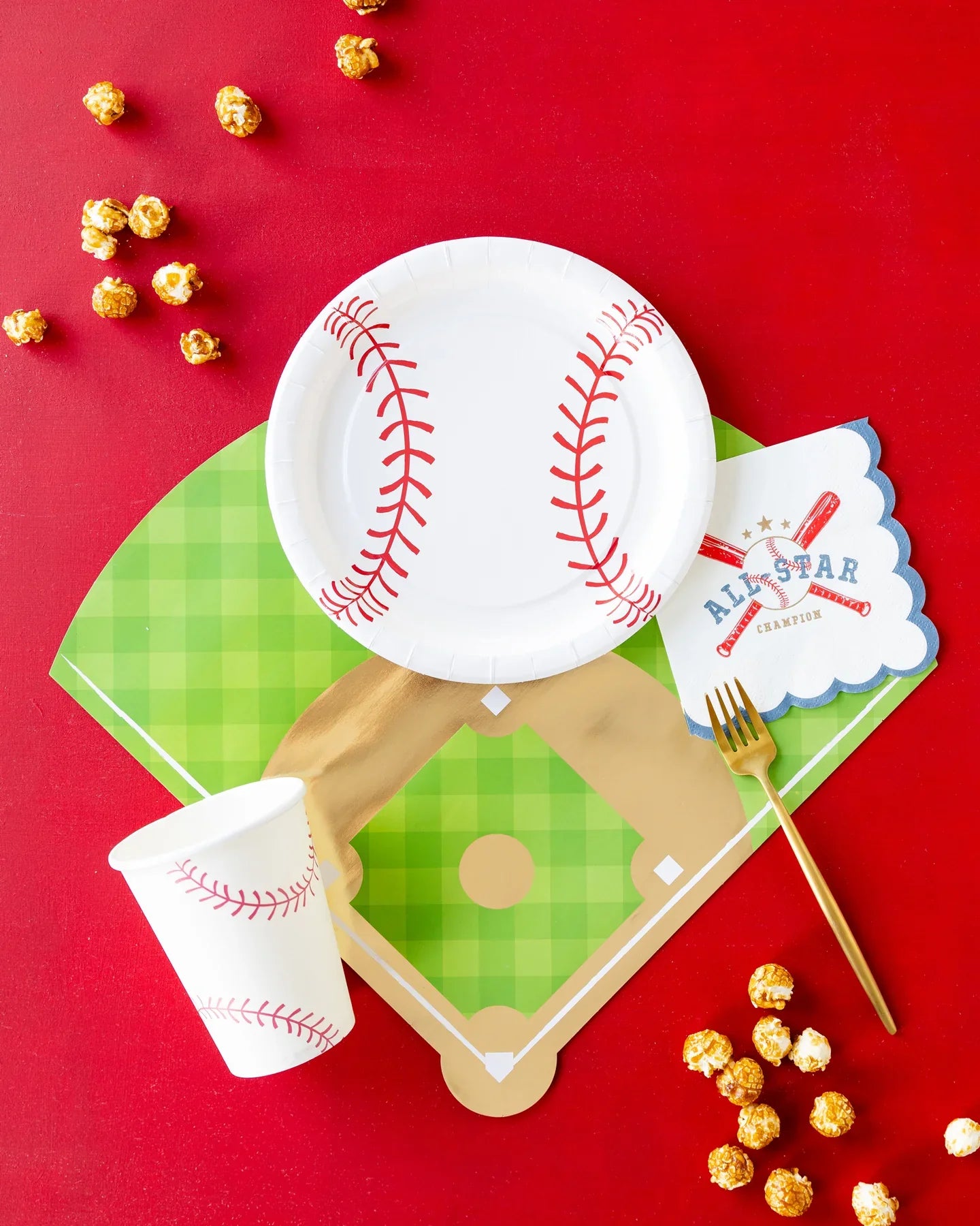 All-Star Baseball Dessert Napkins 18ct | The Party Darling