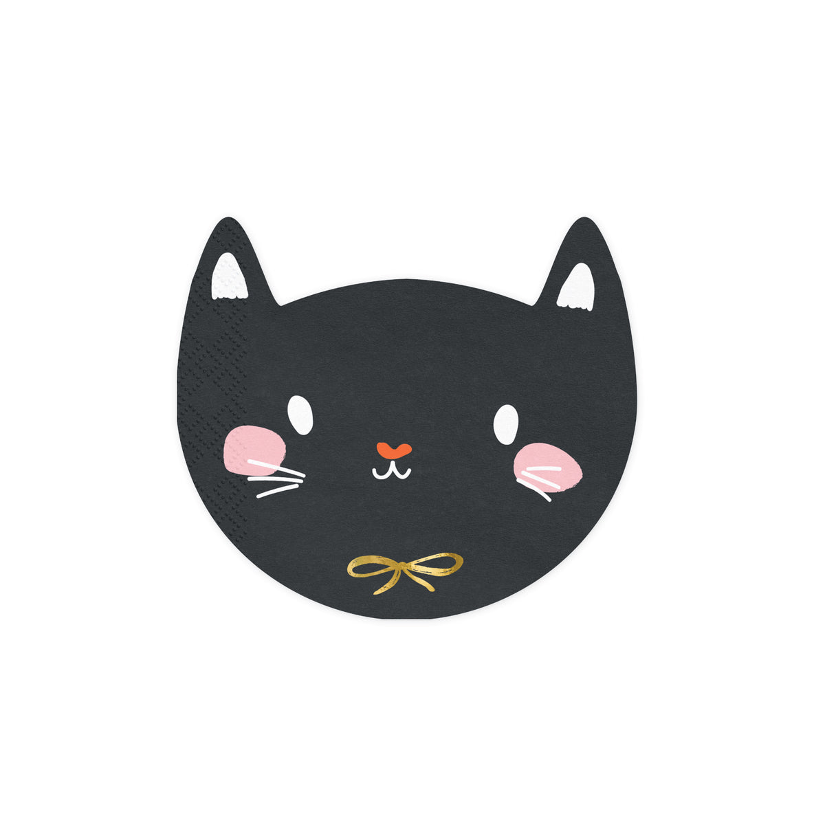 Black Cat Dessert Napkins 20ct | The Party Darling