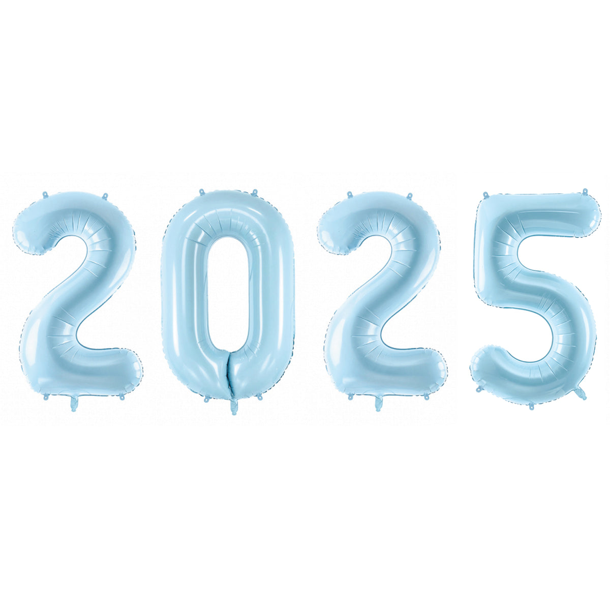 Blue 2025 Number Balloon Year 34" | The Party Darling