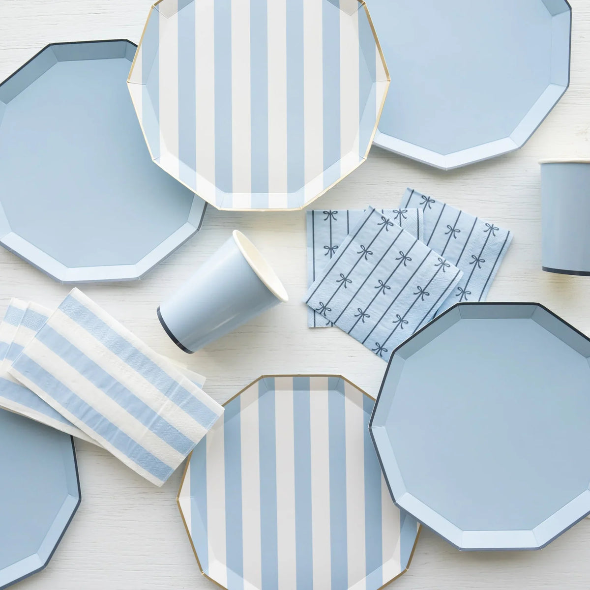 Blue Party Supplies by Bonjour Fete