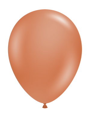 11" Burnt Orange Latex Balloons | The Party Darling