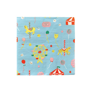 County Fair Lunch Napkins 16ct | The Party Darling