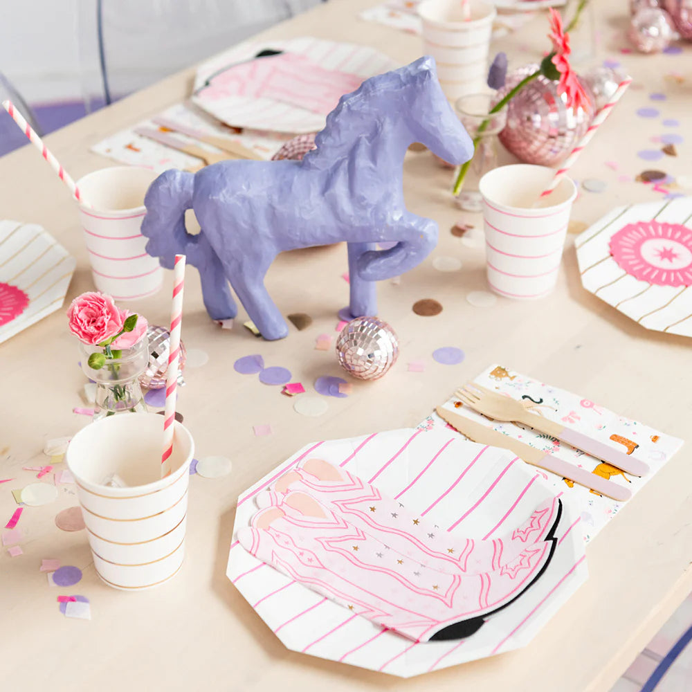 Cowgirl Party Place Setting