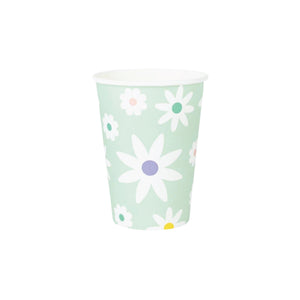 Spring Daisies Paper Cups 8ct | The Party Darling
