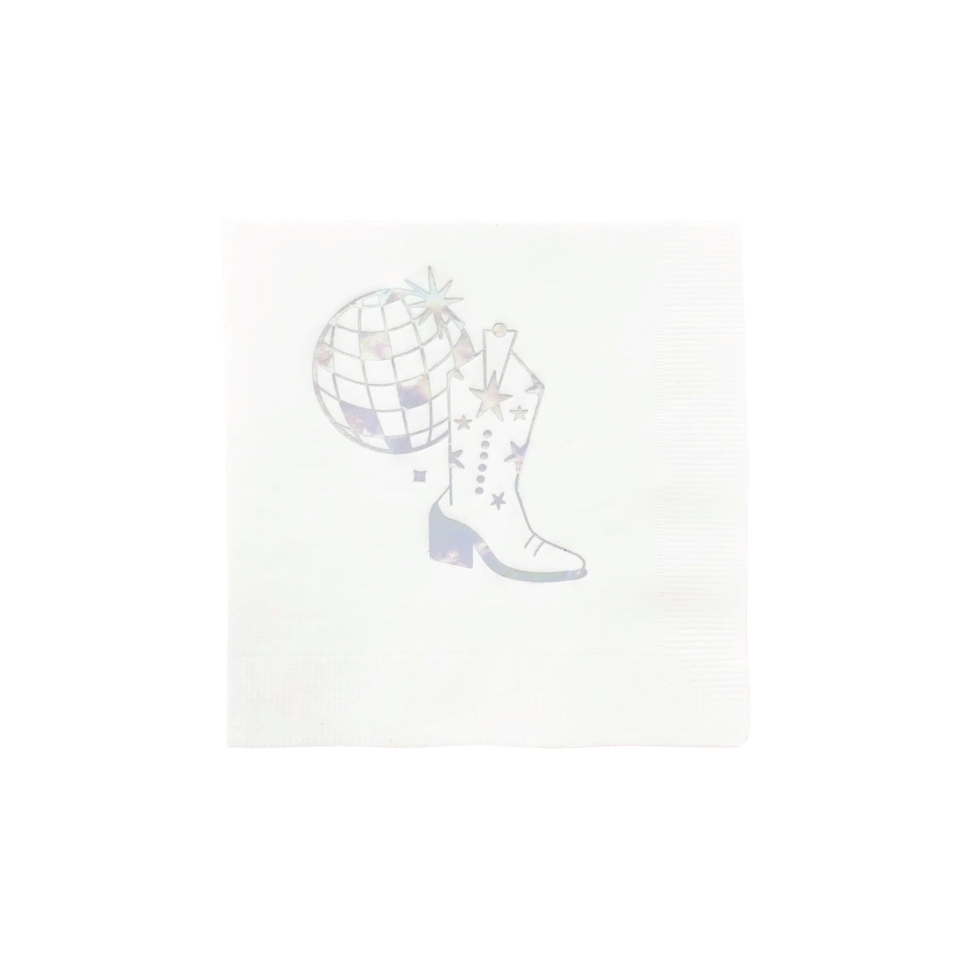 Disco Cowgirl Dessert Napkins 20ct | The Party Darling