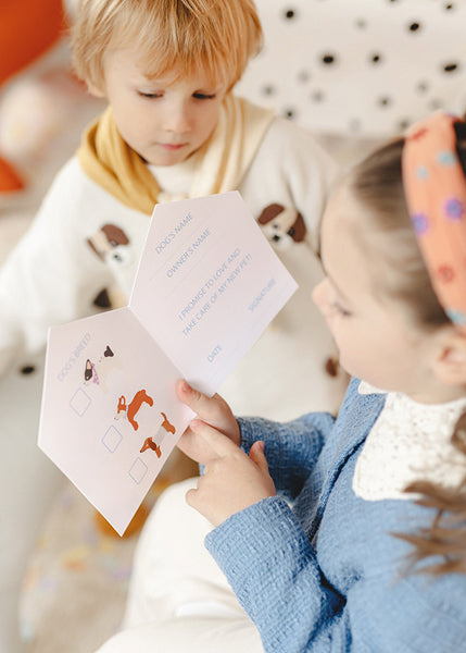 Adopt a Puppy Balloon with a Dog Owner's Card