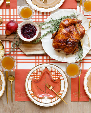 Maple Leaf Shaped Plates 8ct | The Party Darling