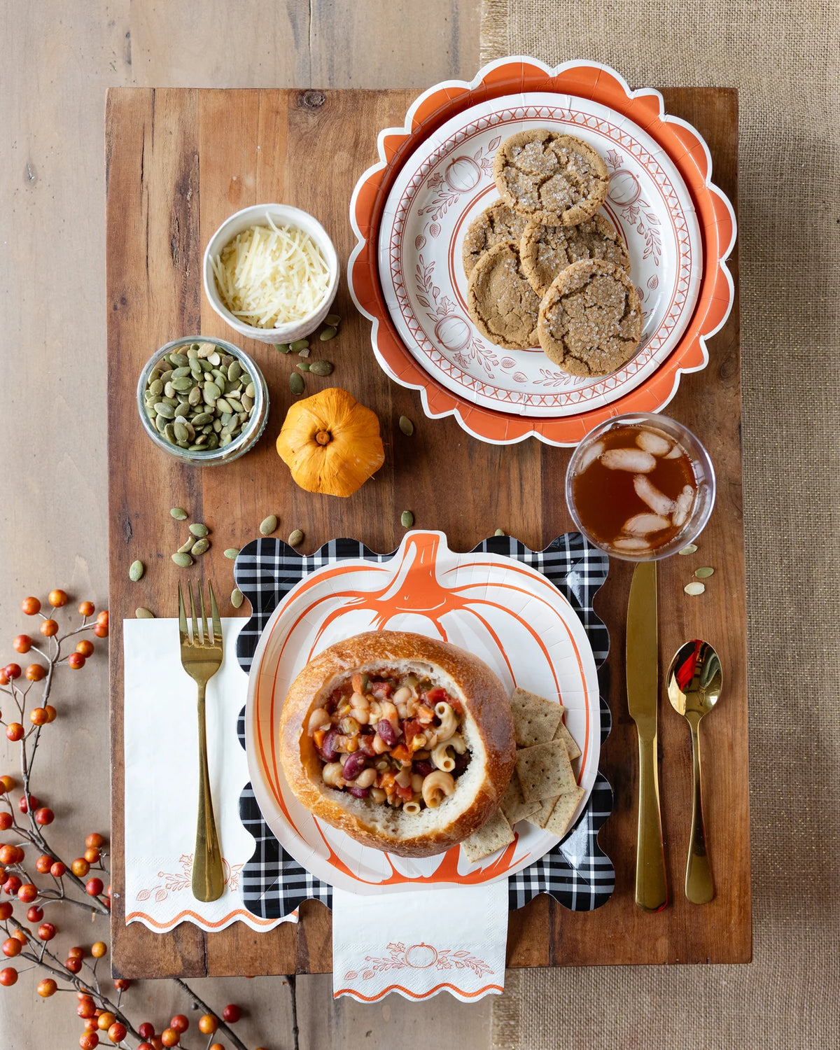 fall table setting