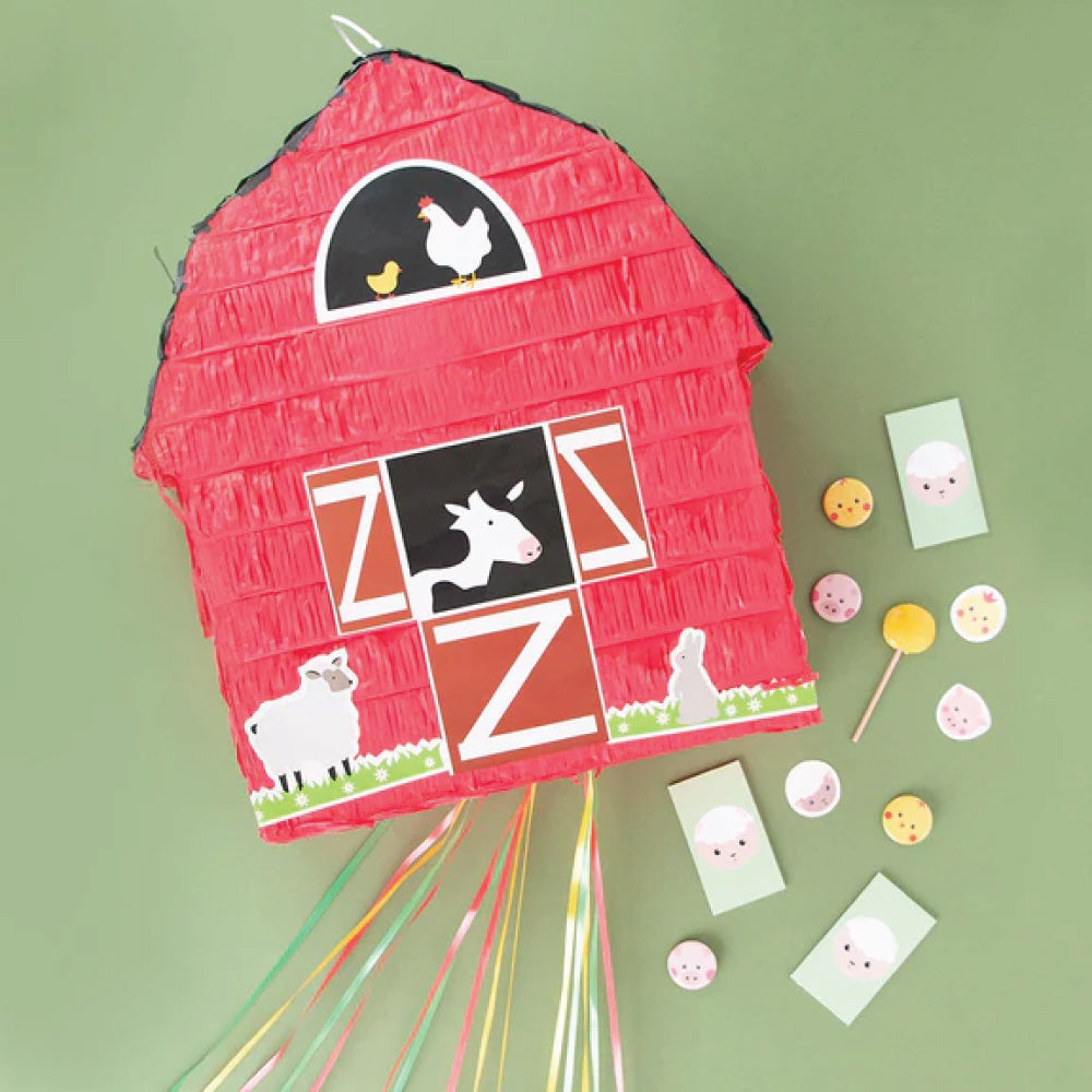 Pull String Barnyard Piñata | The Party Darling