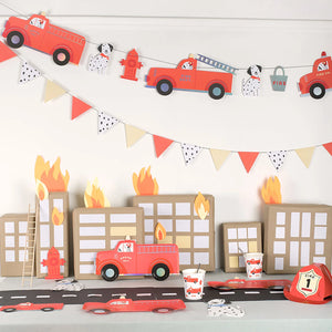 Fire Truck Party Decorations from Meri Meri