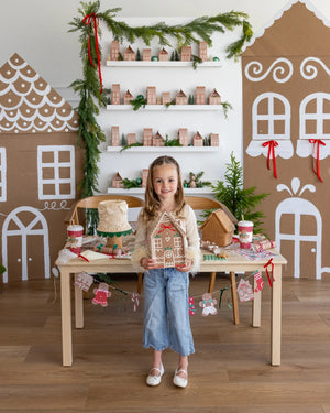 Gingerbread House Christmas Lunch Plates 8ct