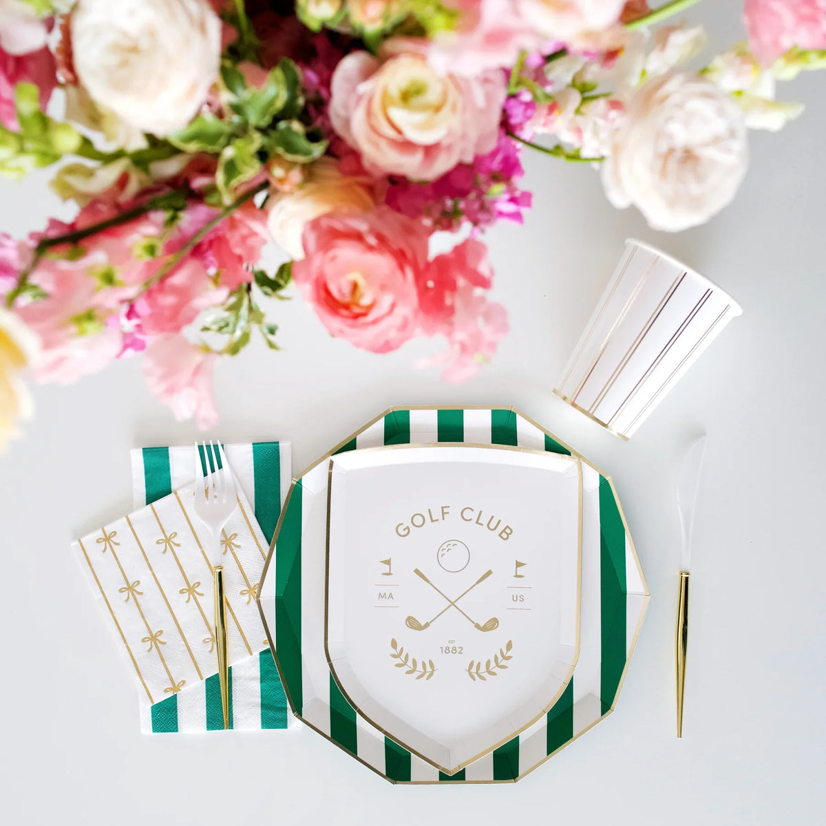 Golf Party Place Setting by Bonjour Fete