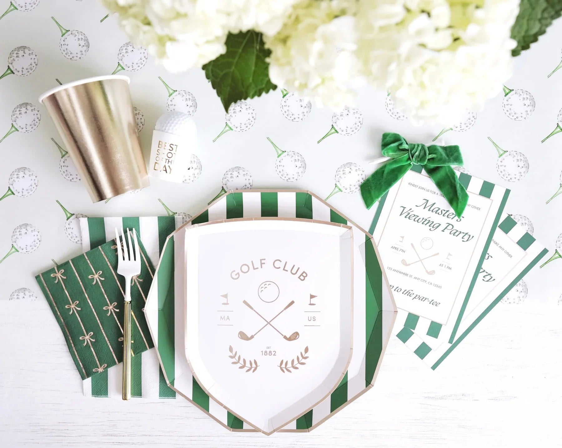 Golf Themed Party Supplies by Bonjour Fete