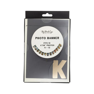 K-12 Graduation Photo Banner - Fits 4" x 6" Photos | The Party Darling